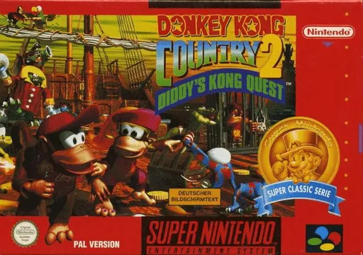 Donkey Kong Country 2 - Diddy's Kong Quest (Germany) (En,De)